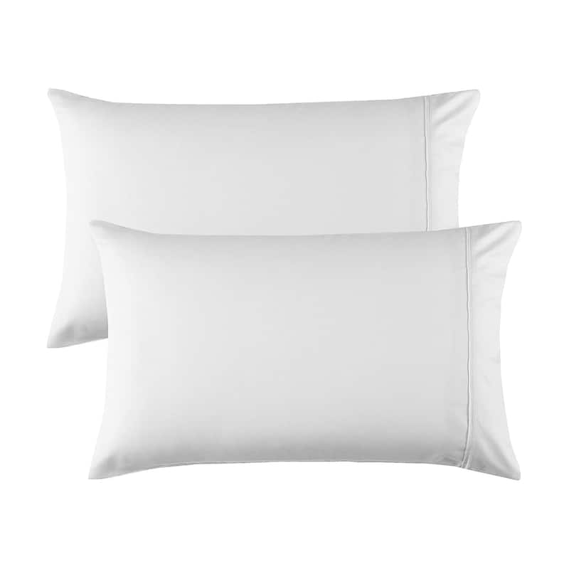 Color Sense 100% Cotton Ultra-Soft & Silky Pillowcase Set