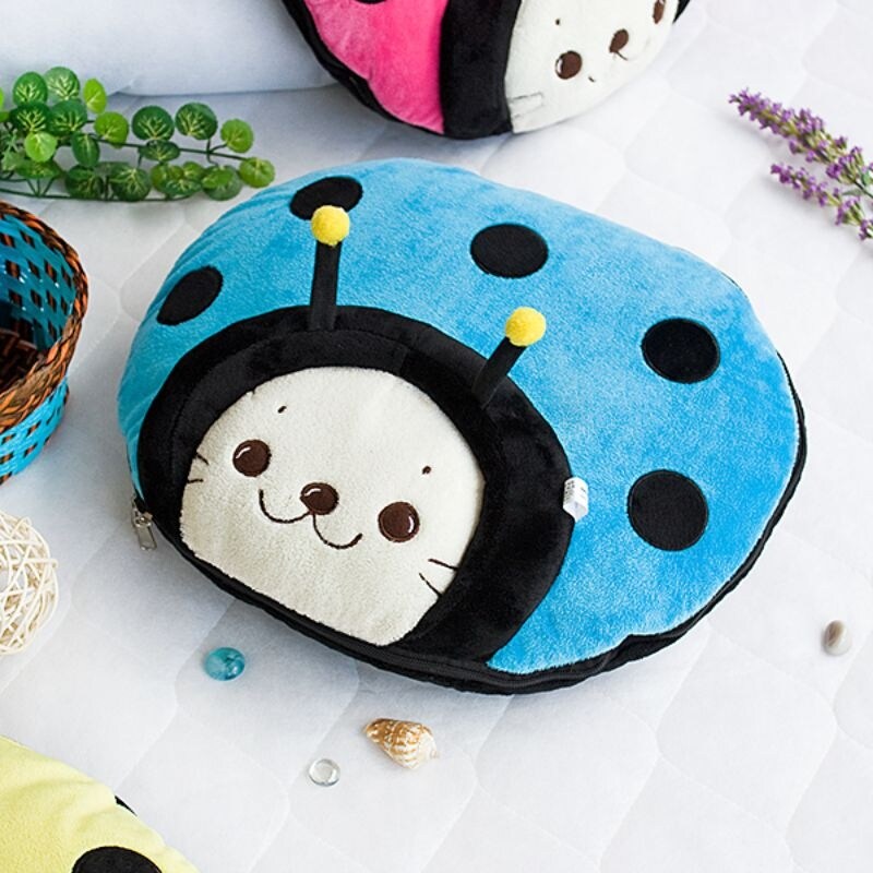 Sirotan Ladybug Blanket Pillow Cushion Travel Pillow Blanket 39.4 by 59.1 inches Bed Bath Beyond 36179747