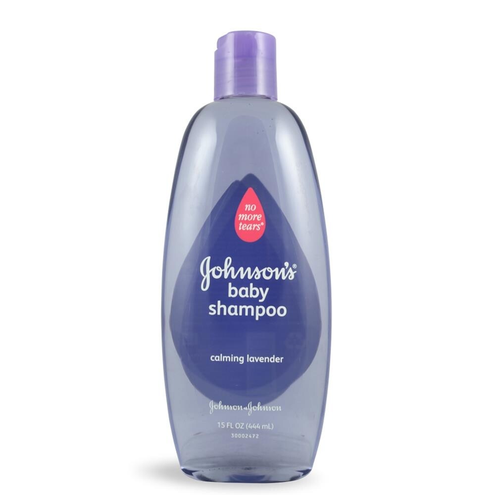johnson's baby shampoo with calming lavender