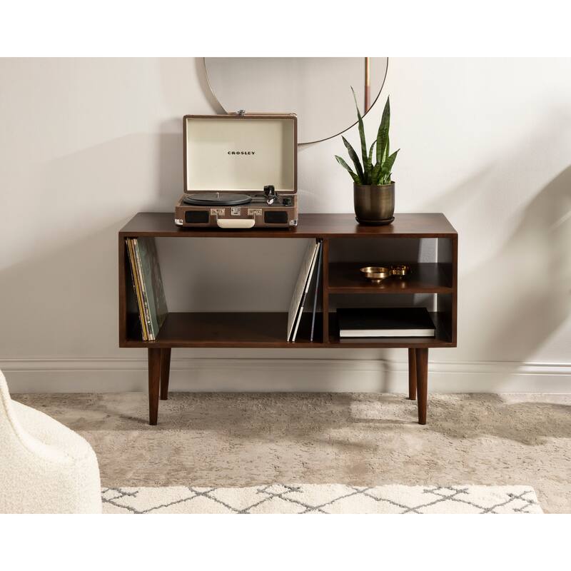 Kate and Laurel Locklear Wood Console Table - 38x14x25