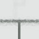preview thumbnail 22 of 30, Rectangular Glass Metal Patio Table with Umbrella Hole