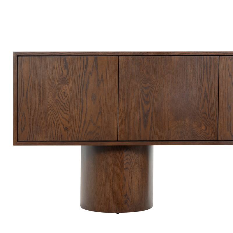 SAFAVIEH Couture Alberti Wood Sideboard - 71"W x 20"D x 29"H