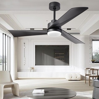 52 inches ceiling fan with light and remote for living room