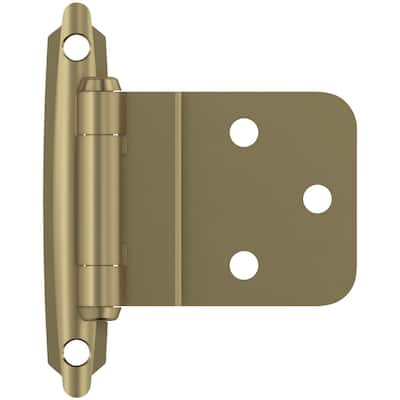 Amerock BP3428 Functional Hardware 3/8" Inset Surface Mount Cabinet - Golden Champagne