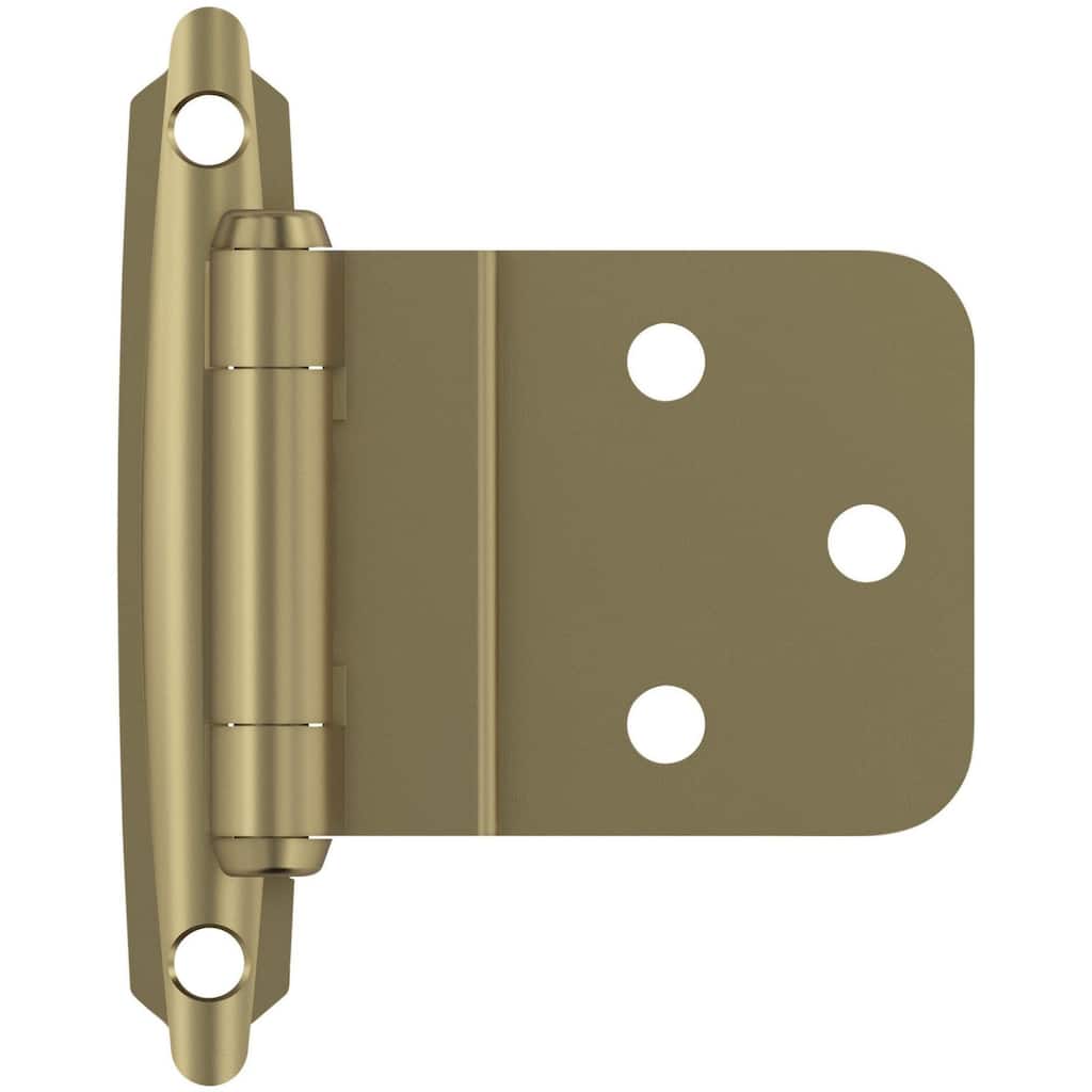 Amerock BP3428 Functional Hardware 3/8" Inset Surface Mount Cabinet - Golden Champagne
