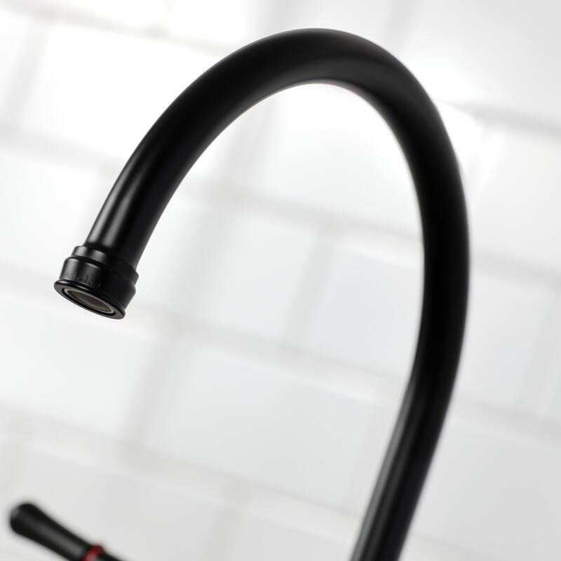 Kingston Brass Magellan 8 in. Centerset Kitchen Faucet with Sprayer