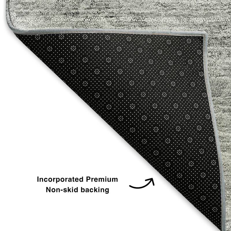 Premium Washable Super Soft Contemporary Abstract Mayfield Rug