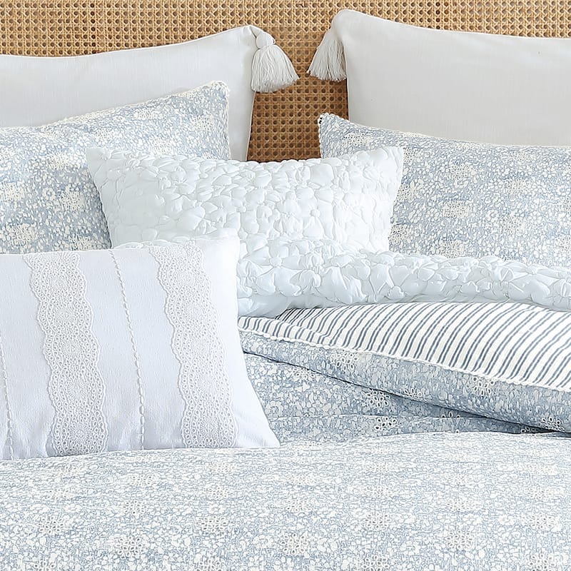 Peri Home Ikat Eyelet Comforter Set