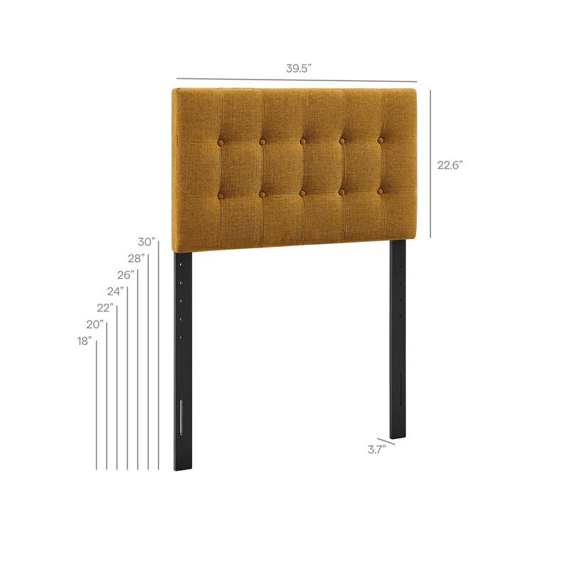 Emily Upholstered Fabric Headboard