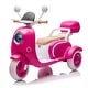 preview thumbnail 4 of 18, 12V Two-Seater Kids Ride On Electric Motorcycle,Three Wheels Kids toy with Slow Start,Multi-Function player,USB,Bluetooth