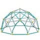 preview thumbnail 1 of 22, 13ft Geometric Dome Climber Play Center, Kids Climbing Dome Tower, Rust & UV Resistant Steel Supporting 1000 LBS Green+Silver