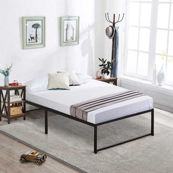 metal bed frame twin