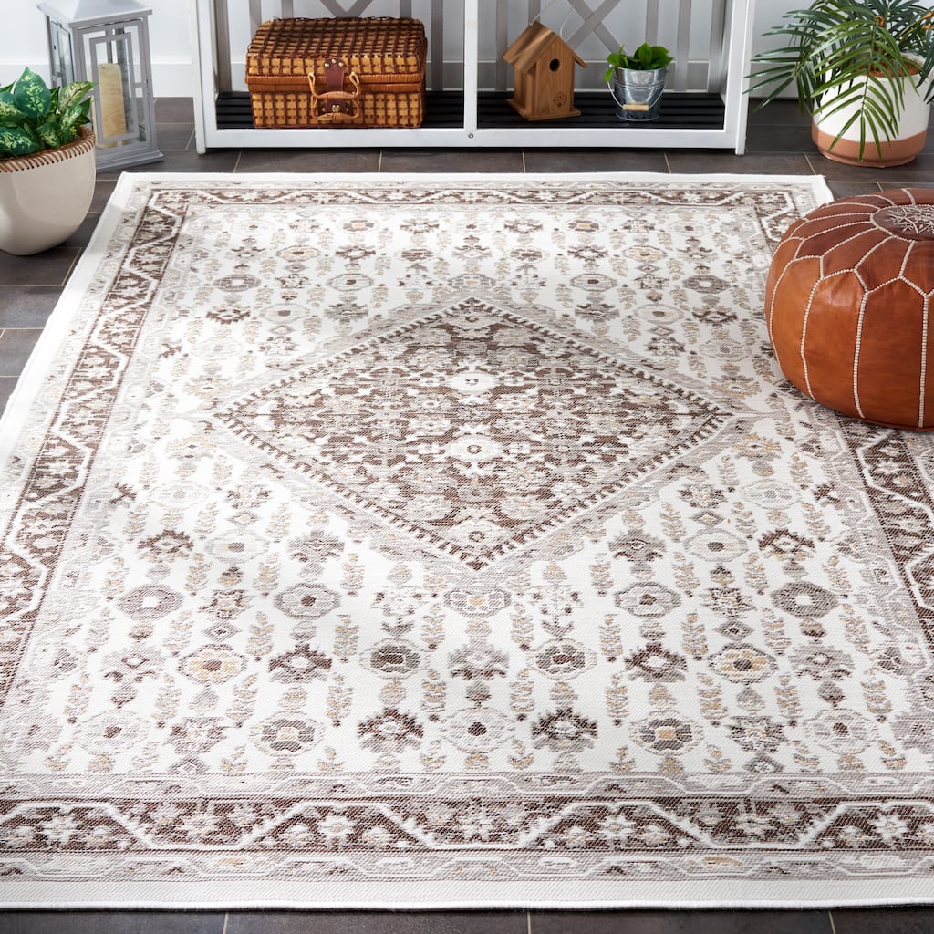 SAFAVIEH Sunrise Ioulia Indoor/Outdoor Waterproof Rug
