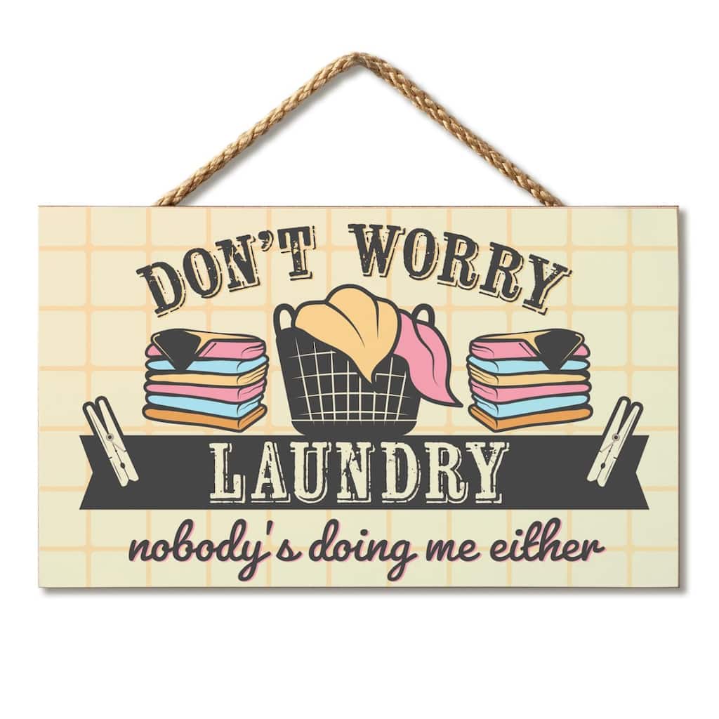 Doing Me Hanging Wood Sign 9.5" x 5.75" Made in the USA - Multi