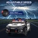preview thumbnail 7 of 5, 12V Kids Ride-On Police Car with Remote Control, Flashing LED Lights, Powered Toy Vehicle