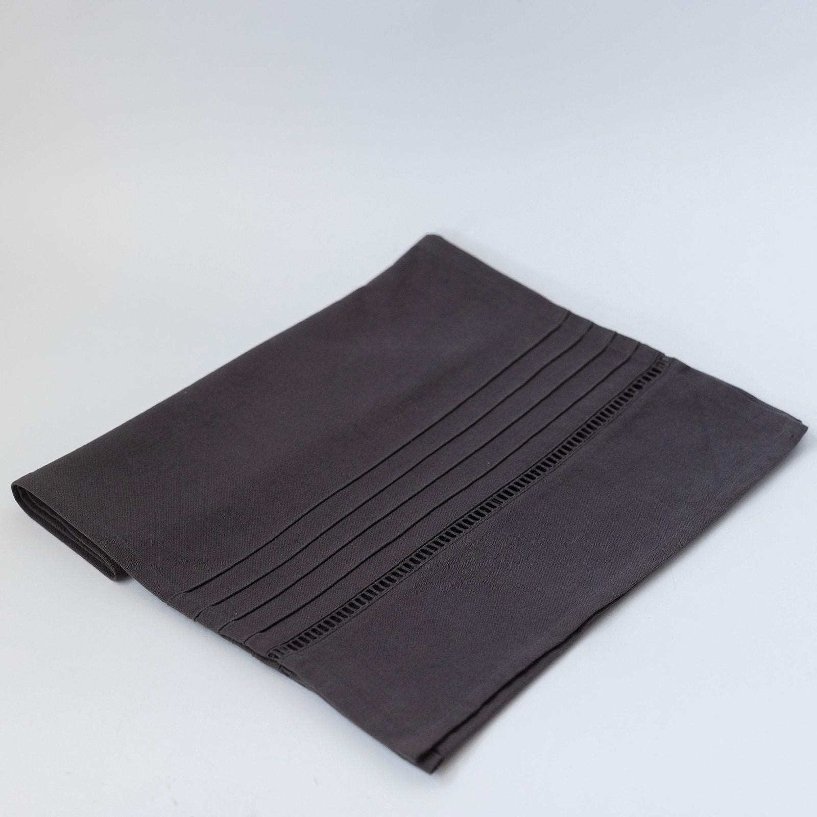 Black Cotton Table Runner - 8' x 11'