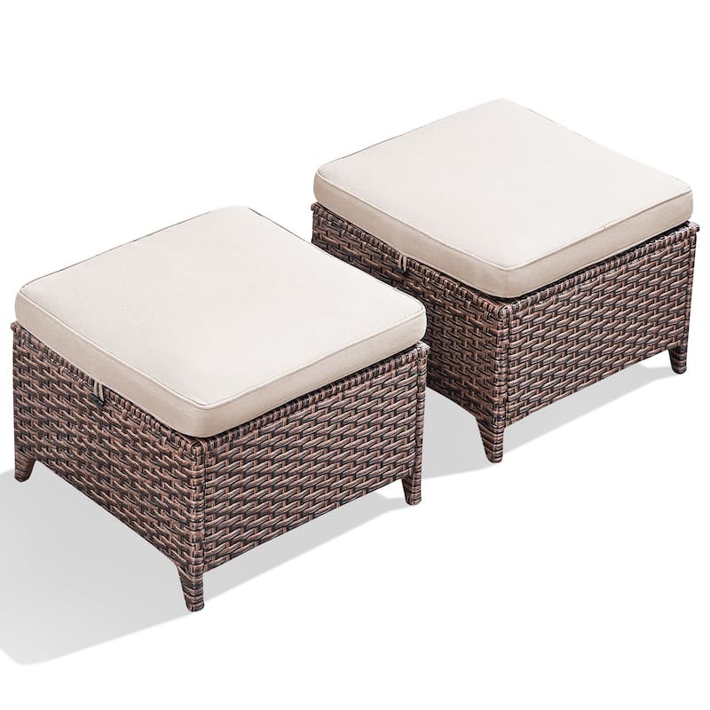 Pocassy Outdoor Sofa with Patio Chairs Funiture Set