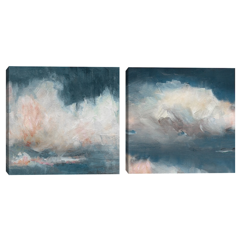 Cloud Abstraction I-II by Bill Maeves Canvas Art Prints