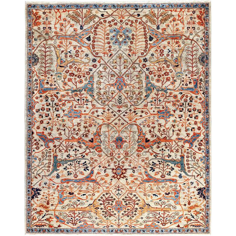 Serapi One-of-a-Kind Hand-Knotted Area Rug - Beige - 7' 11" x 9' 11"