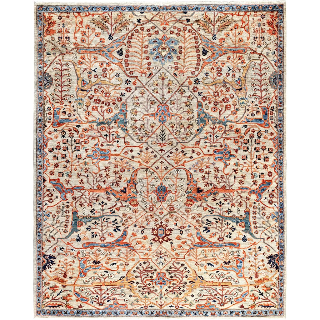 Serapi One-of-a-Kind Hand-Knotted Area Rug - Beige - 7' 11" x 9' 11"