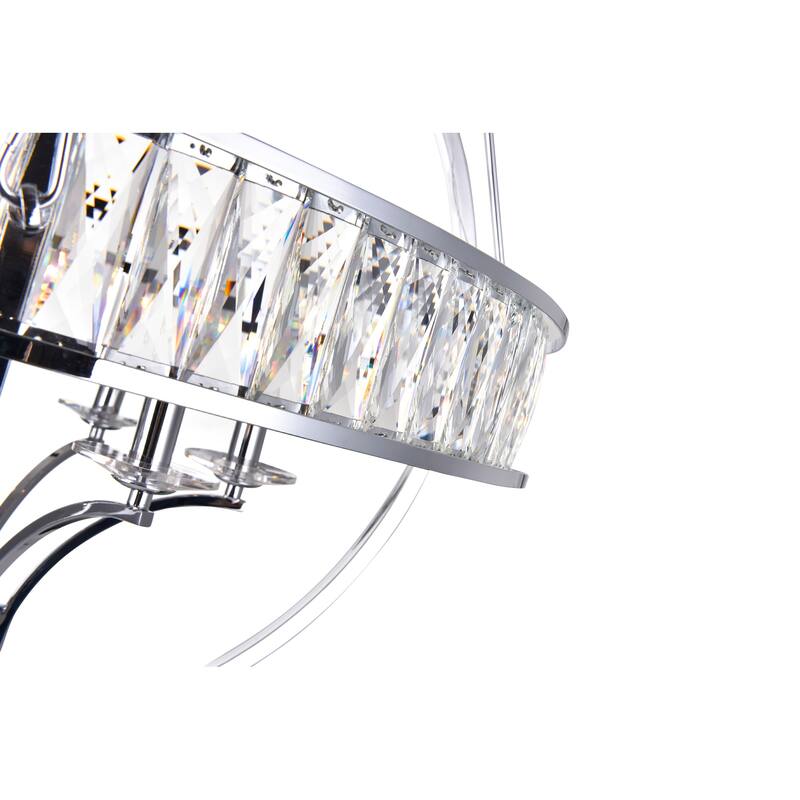 Arkansas 6 Light Chandelier With Chrome Finish