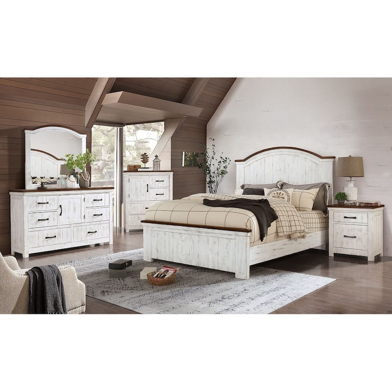 3 Drawers Nightstand with USB Chargers