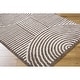 preview thumbnail 24 of 33, Livabliss Scandinavian Fossay Shag Stripe Washable Area Rug