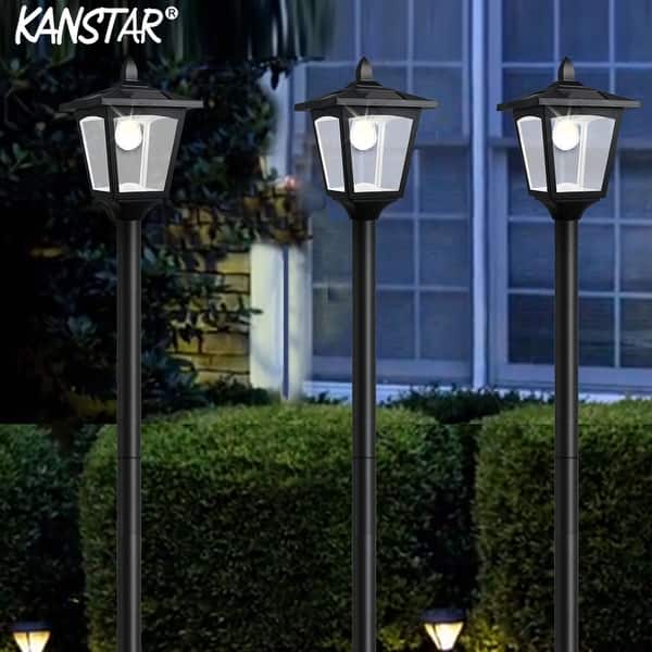Shop Kanstar 70 Led Adjustable Solar Powered Vintage Street Lamp