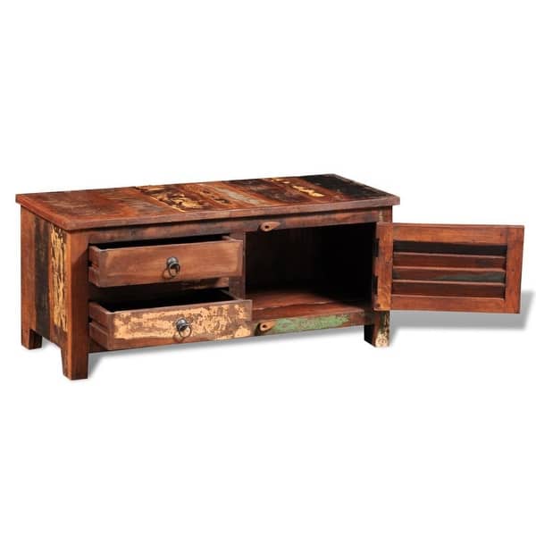 Vidaxl Reclaimed Tv Hi Fi Cabinet Side Cabinet Solid Wood Overstock 18964624