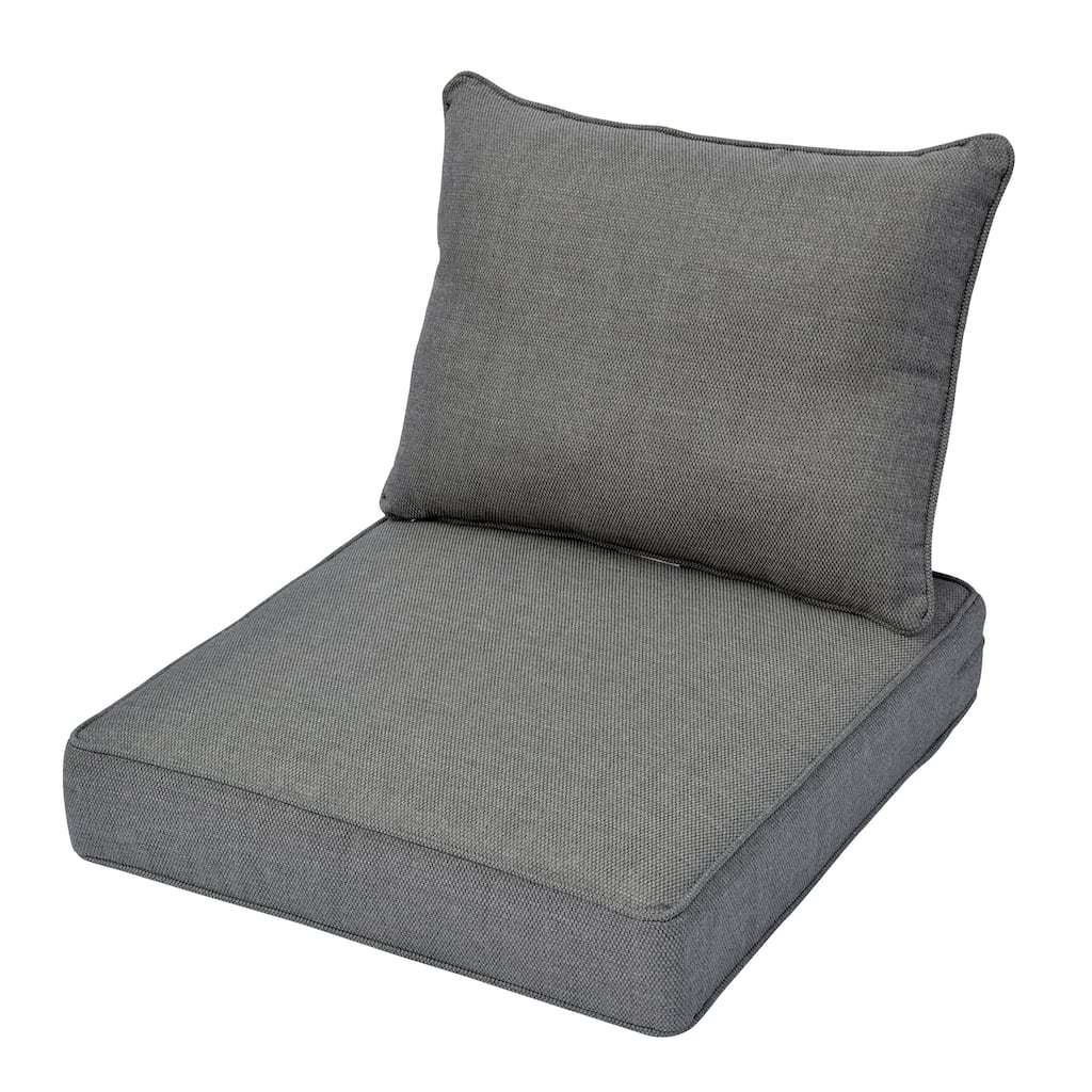 HOOOWOOO 2-piece Outdoor/Indoor Chair Cushion Set