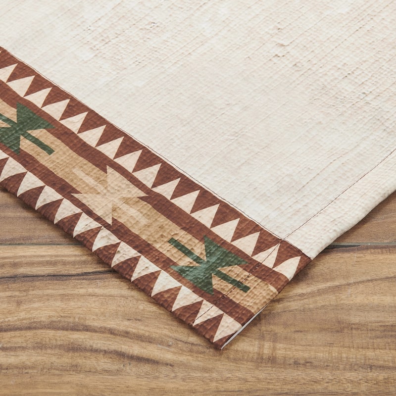 Greenland Home Fashions By The Lake Curtian Panels (Set of 2) - 84 W x 84 L - 84 W x 84 L