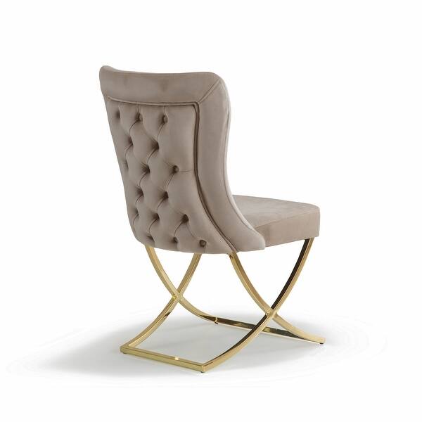 Ottomanson Imperial Collection Upholstered Dining Chair (2Set) (No