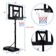 preview thumbnail 9 of 9, Kids Basketball Hoop, Outdoor Portable Adjustable Basketball Goal System