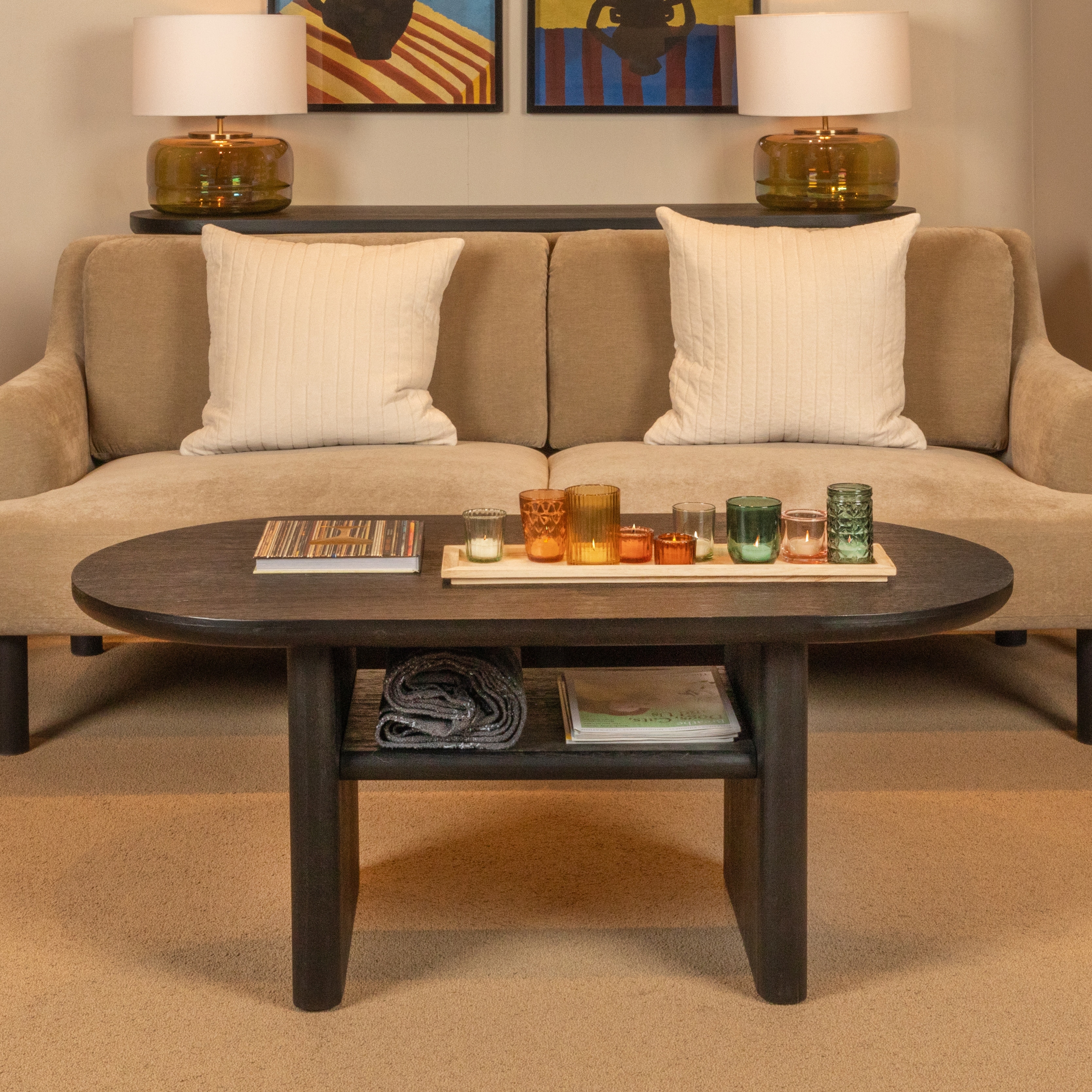Sturdy Firwood Coffee Table
