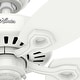 preview thumbnail 7 of 26, Hunter 52" Builder Elite Ceiling Fan w/Pull Chains - Traditional, Casual, Transitional