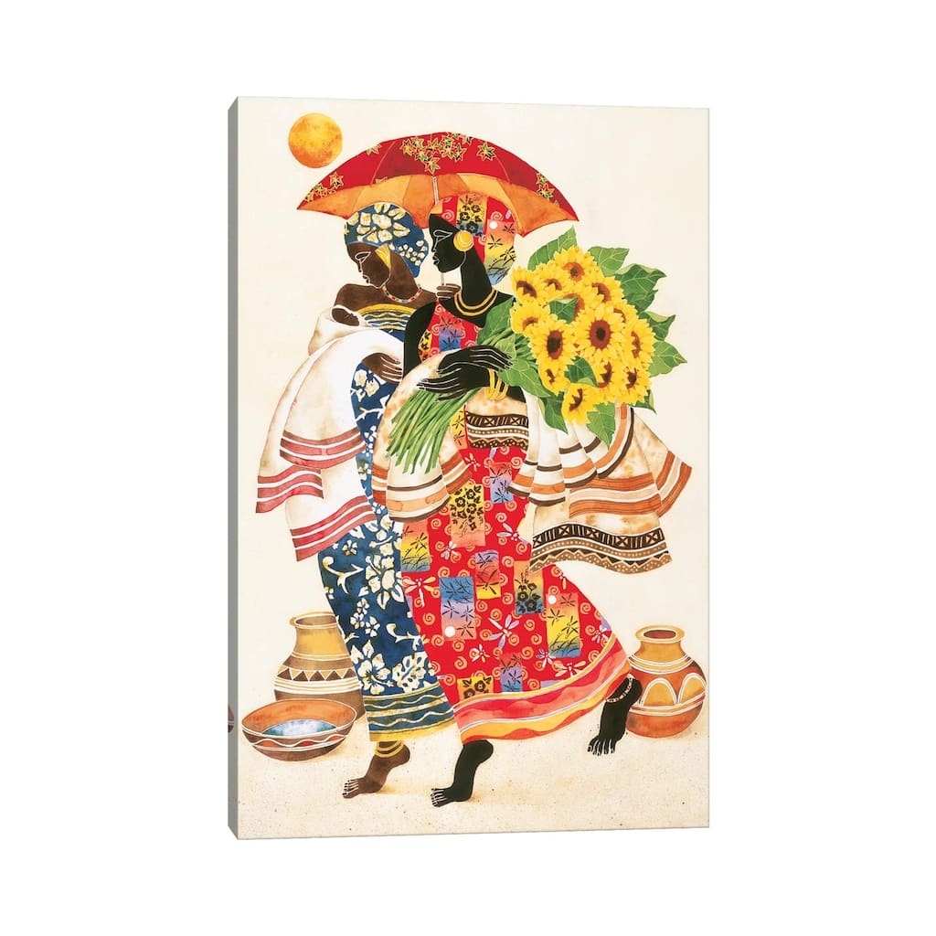 iCanvas "Sunflowers" by Keith Mallett Canvas Print