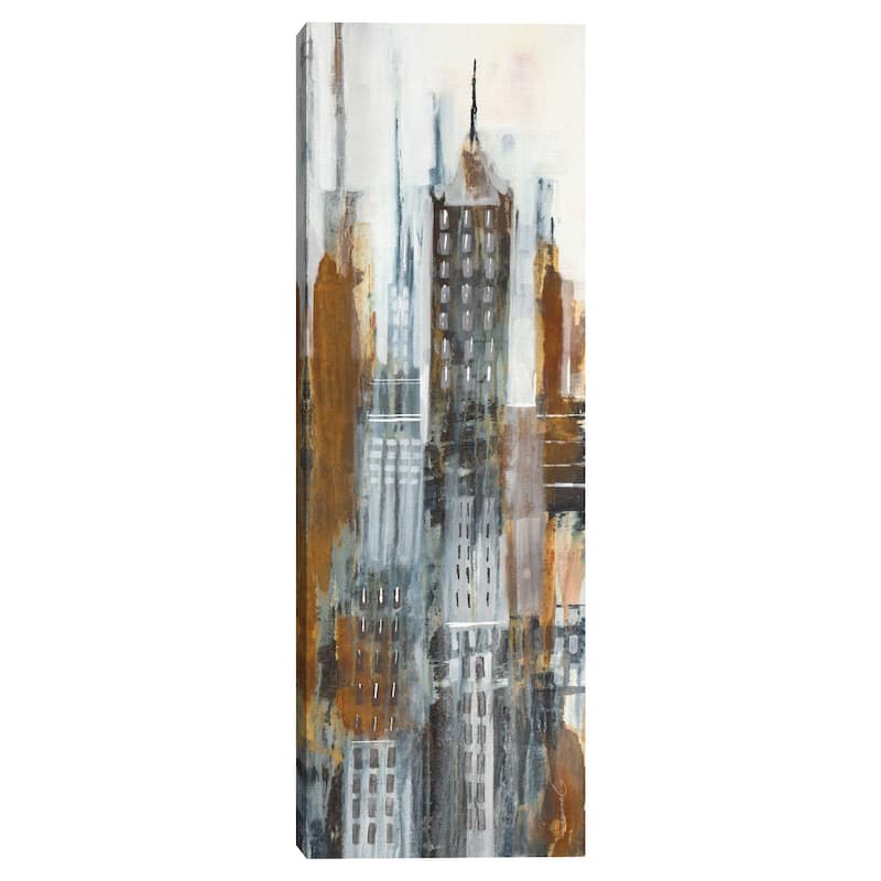 Golden Metro II Canvas Art Print