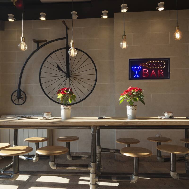 Lavish Home LED Bar Sign for Home or Business