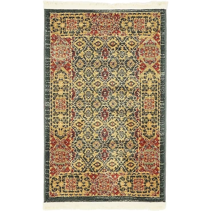 Traditional Cassia Collection Area Rug