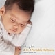 preview thumbnail 9 of 18, Evolur Rest EZ 2 in 1 Mini Crib Mattress