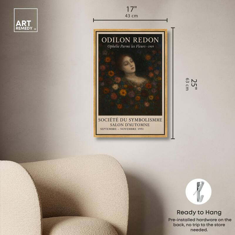 Redon's Beauty Canvas by Art Remedy