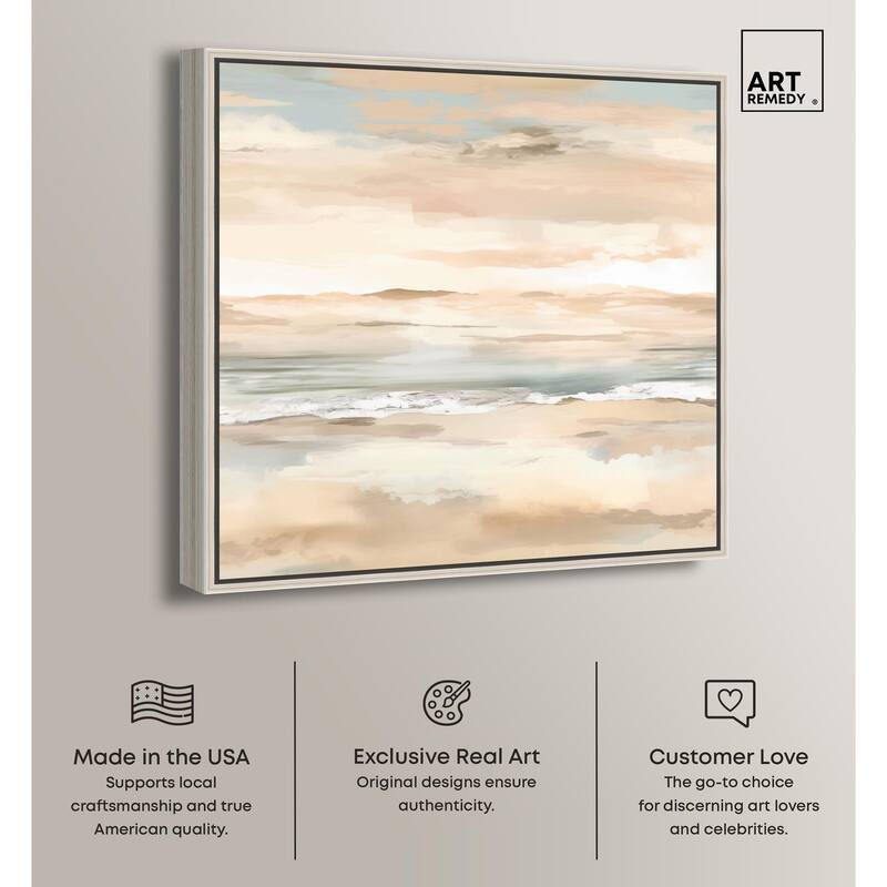 Roseate Skyfall II Canvas by Art Remedy