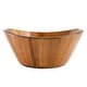 preview thumbnail 3 of 6, Gibson Home Sherwood Salad Bowl With Matching Serving Spoon & Fork