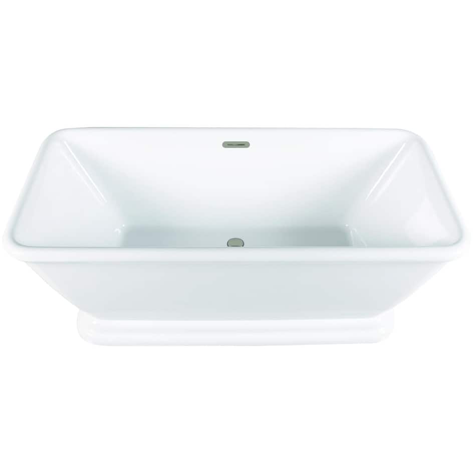 Kingston Brass VTSQ663124C42 Aqua Eden 66" Free Standing Pedestal