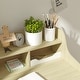 preview thumbnail 8 of 7, Qaba Kids Desk and Chair Set, Student Desk and Chair Set with Storage Shelves, Drawer, Kids Study Desk and Chair, White
