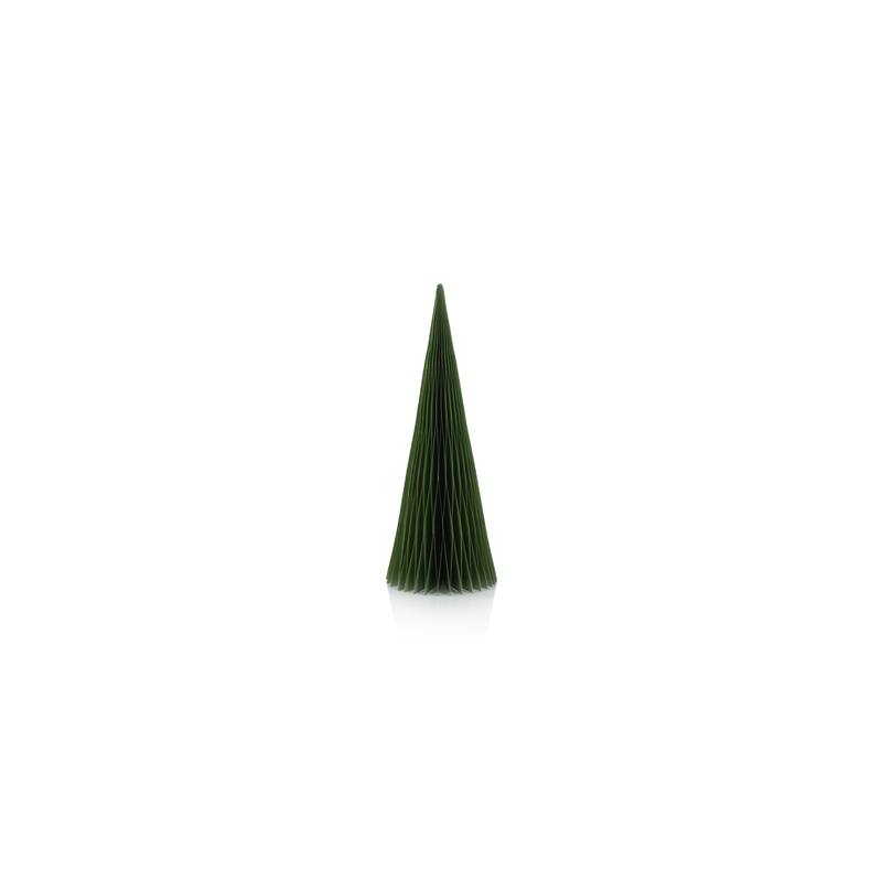Miriam 16" Paper Decorative Cone Trees, Set of 4