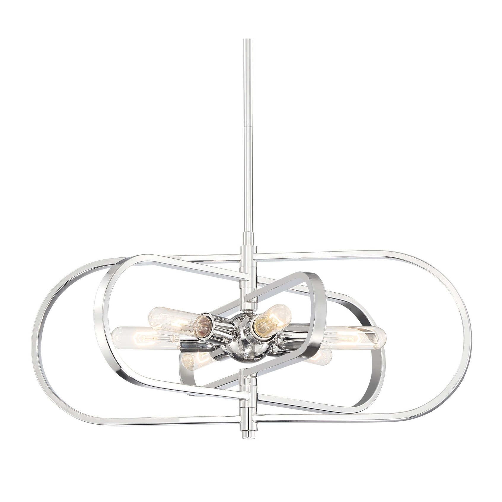 Designers Fountain 93186  Kenzo 6 Light 24" Wide Chandelier - Chandeliers For Bedrooms by Overstock.com