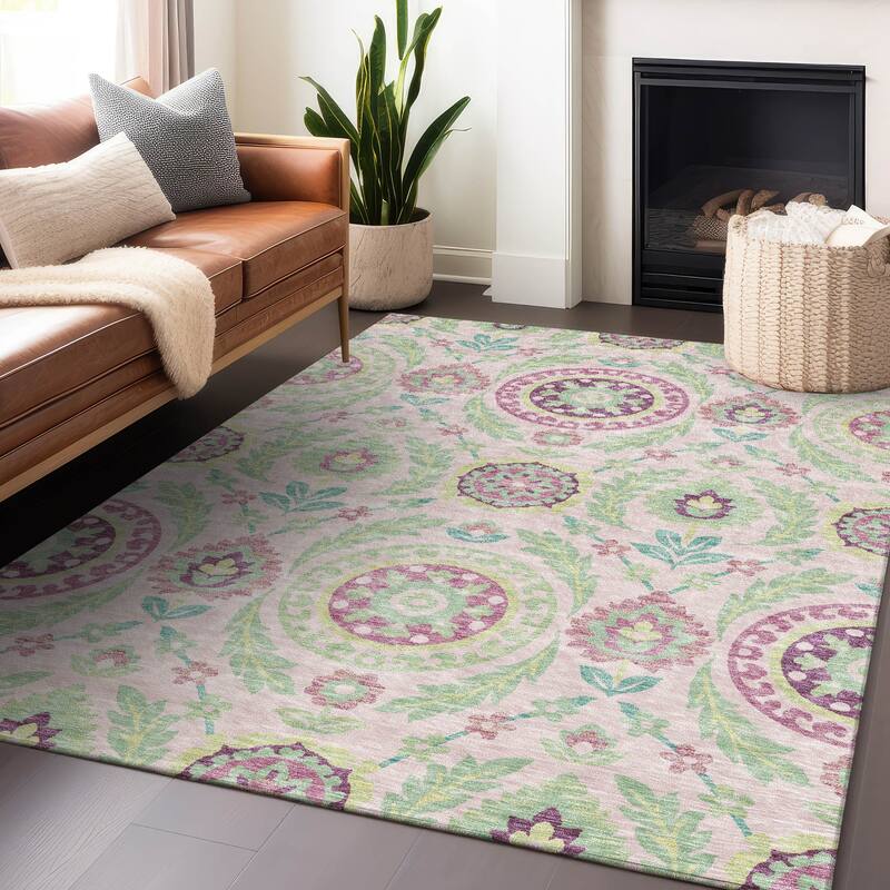 Premium Washable Super Soft Boho Global Mayfield Rug