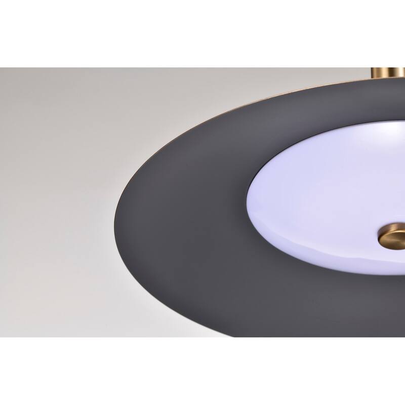 Corrine 14 Inch LED Pendant Burnished Brass 3K/4K/5K CCT Selectable - Burnished Brass