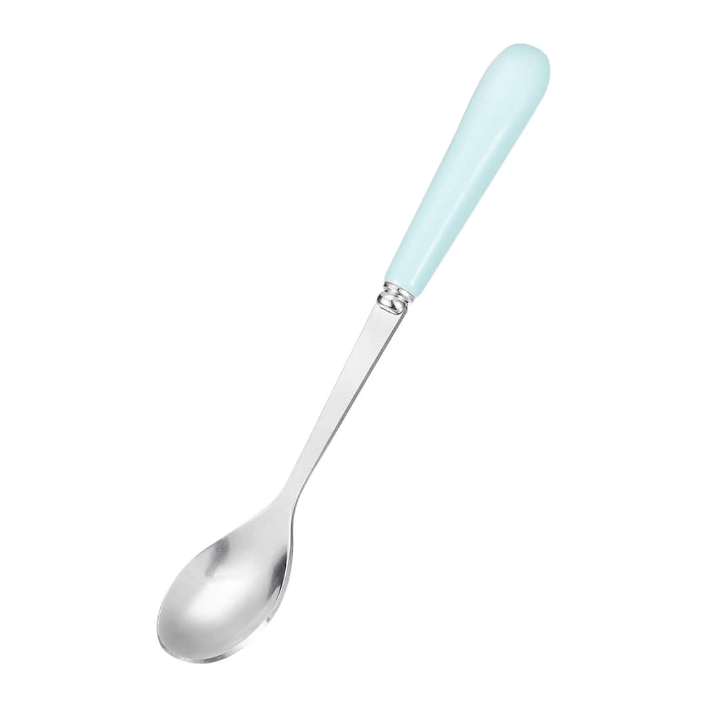5.7" Stainless Steel Coffee Spoon with Ceramic Handle Dessert Spoons